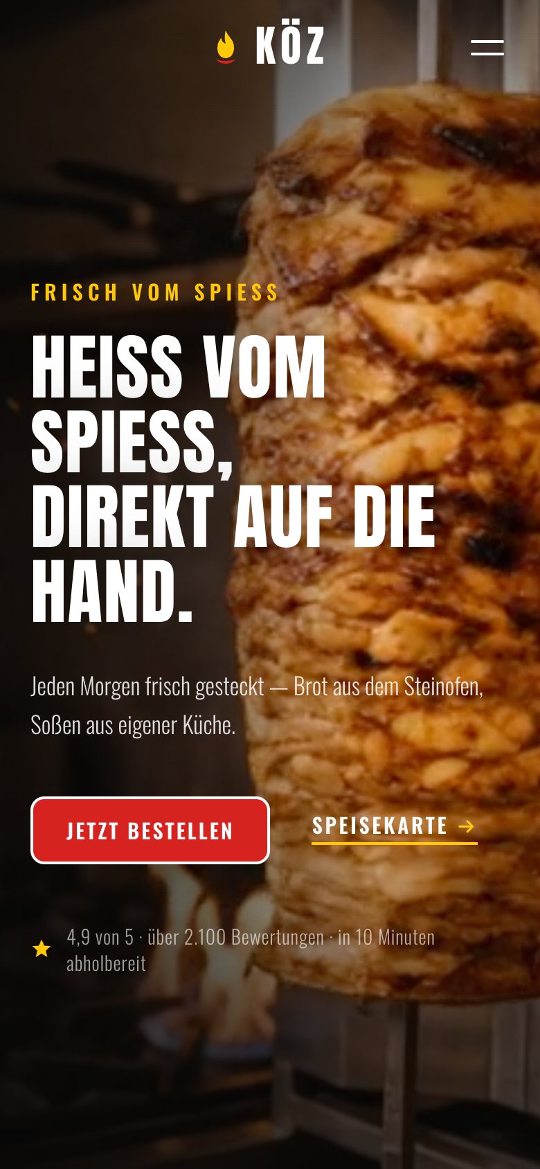 KÖZ — Döner & Grill