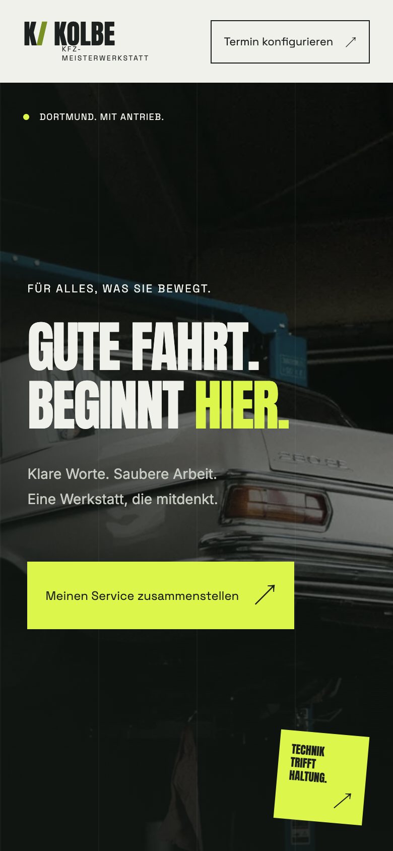 KOLBE — Kfz-Werkstatt