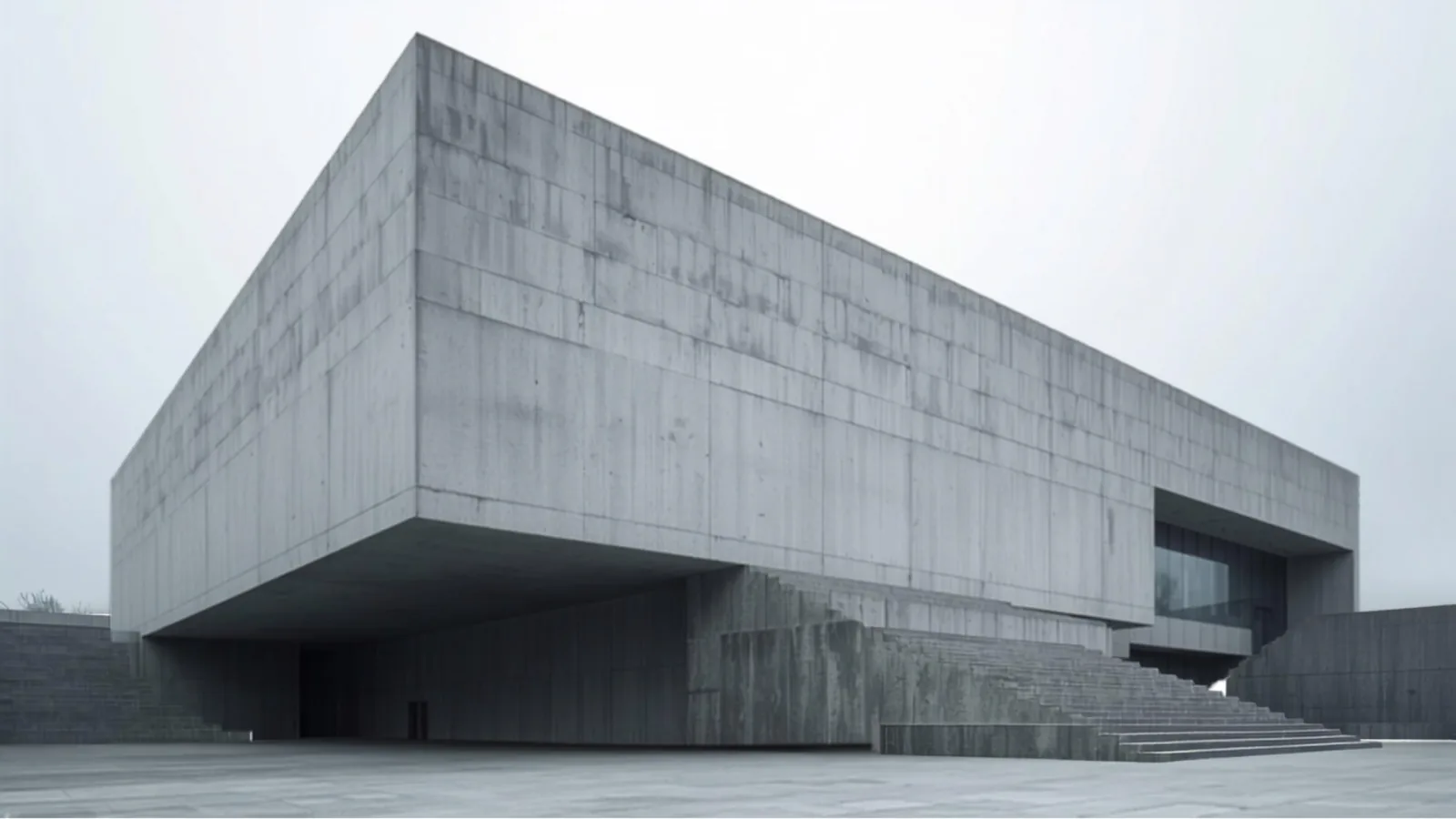 Kulturhalle K7: skulpturaler Betonbau