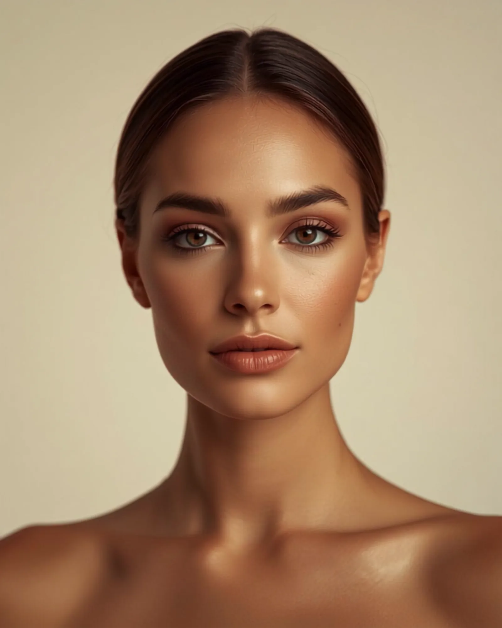 Illustrativer Bridal-Make-up-Look