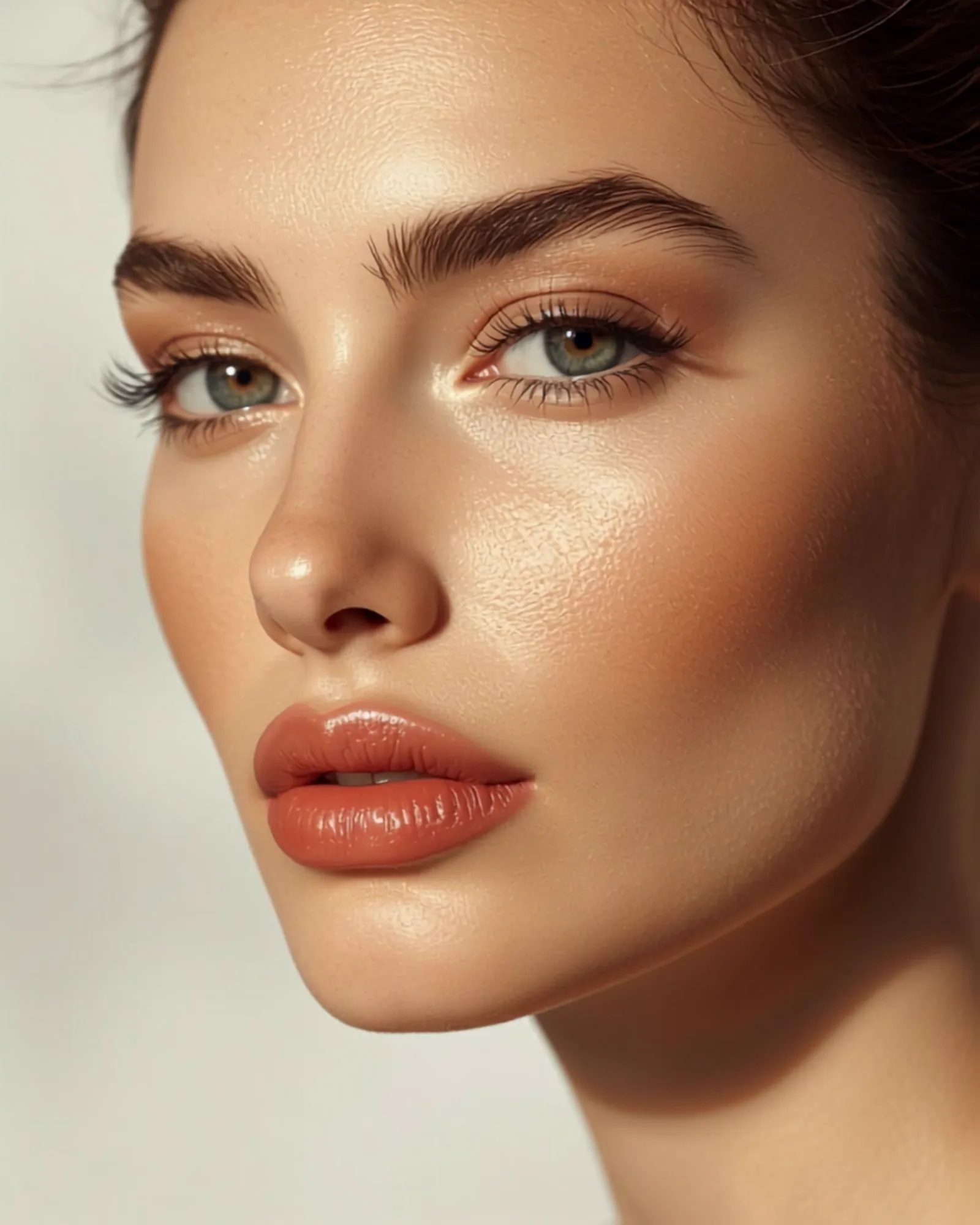 Illustrativer Make-up-Look